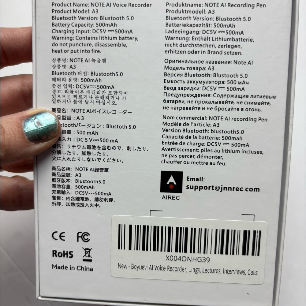 Note AI Voice‎ Recorder 112 languages - Picture 5 of 6